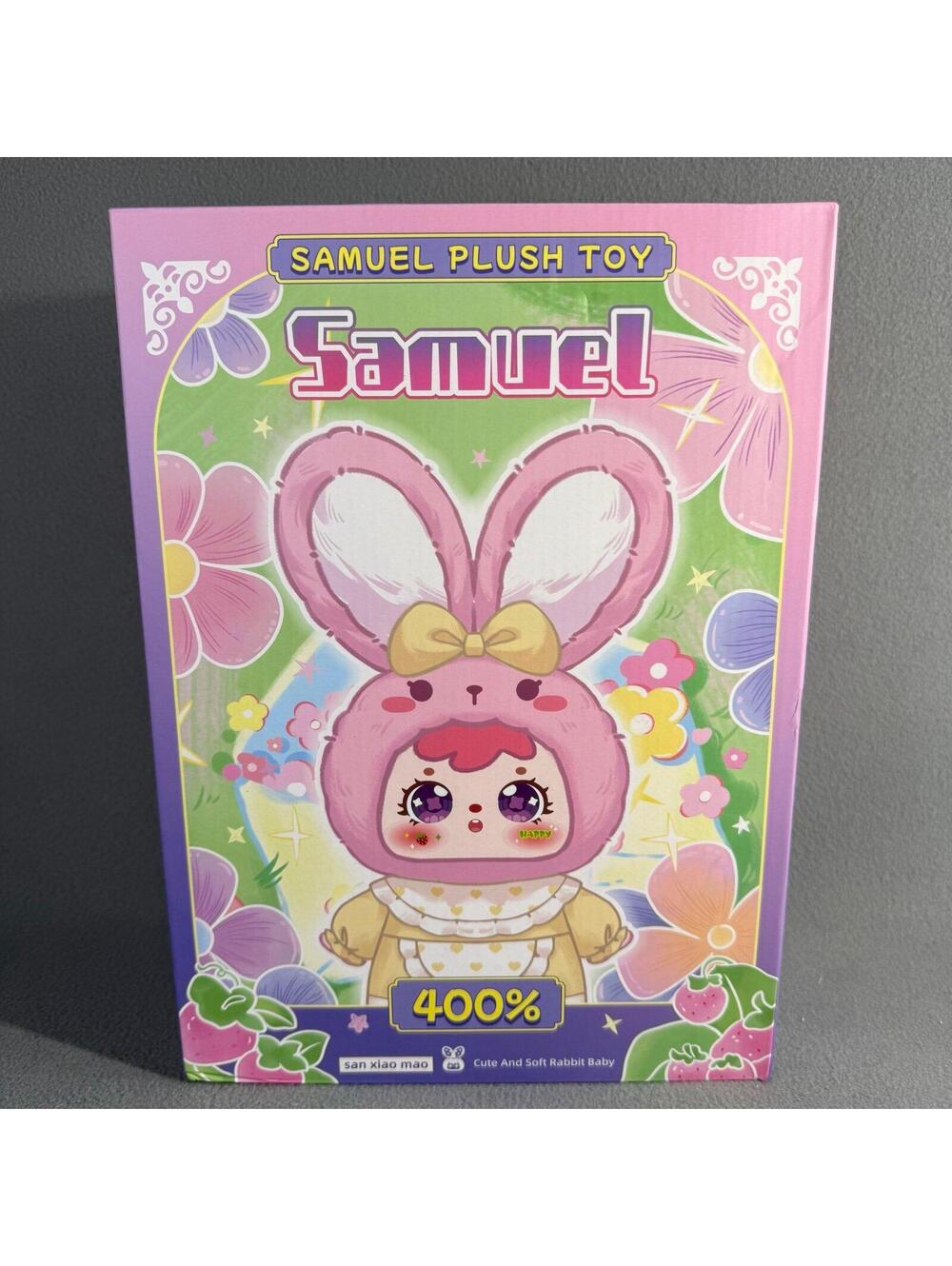 Confirmed - Authentic Samuel 400% Cute And Soft Rabbit - Blue Rabbit - Picture 6 of 8